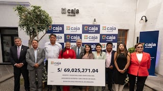 Municipalidad Provincial de Arequipa recibe más de S/69 millones de utilidades del 2025 de Caja Arequipa