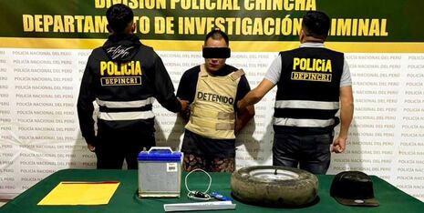 Chincha: propinan golpiza a sujeto descubierto robando autopartes de un mototaxi