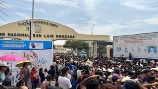 Ica: miles rinden el Examen de Admisión 2023-II de la Universidad Nacional San Luis Gonzaga  