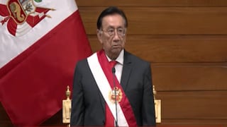 José María Balcázar jura como presidente de la República tras censura de José Jerí