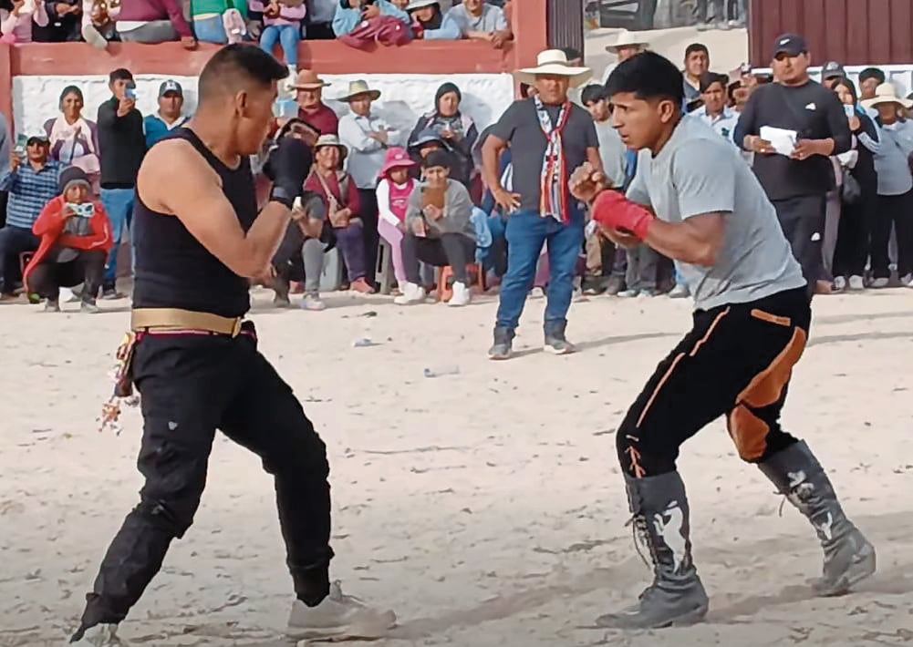 La gente toma esta ceremonia del Takanakuy como un legado. Foto: GEC.