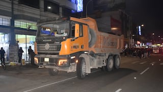 Tacna: Adulto mayor muere aplastado por pesado volquete cargado de agregados
