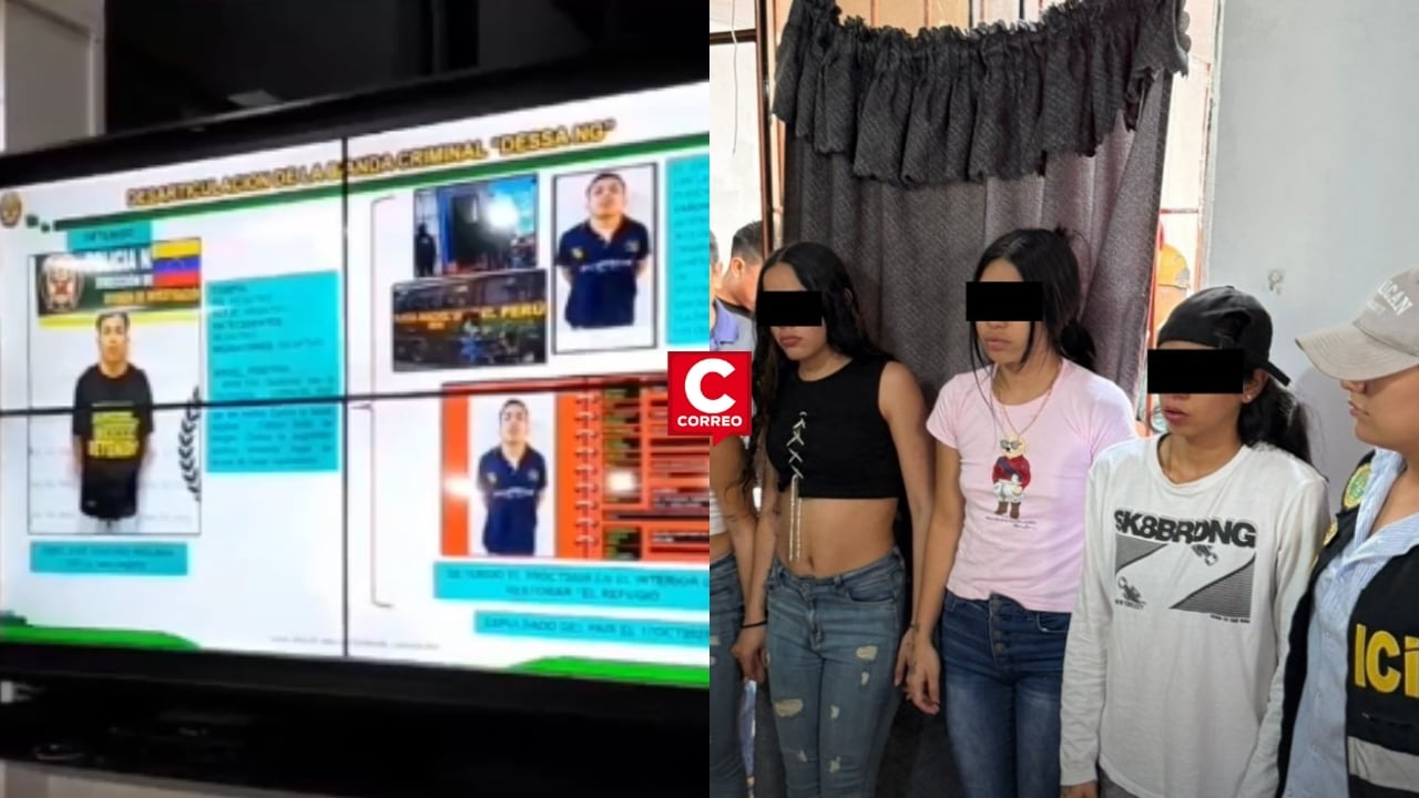 SMP: PNP desarticula banda ‘Los Dessa NG’, facción del Tren de Aragua con drogas y dinamita. Composición: Diario Correo.