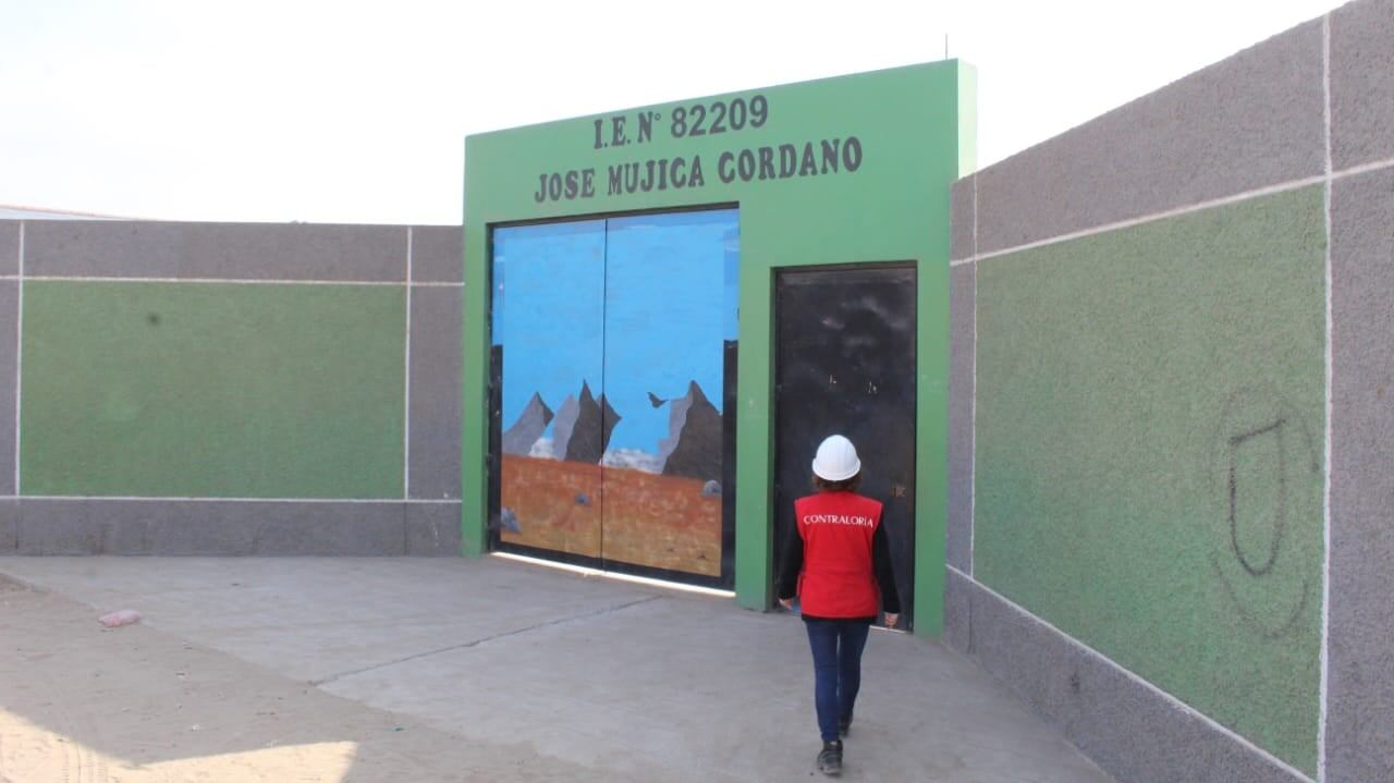 Contraloría detectó deficiencias en el expediente técnico y observó el proceso de adjudicación, ejecución y liquidación de la obra denominada “Recuperación de la Institución Educativa N° 82209 del distrito de El Porvenir”.