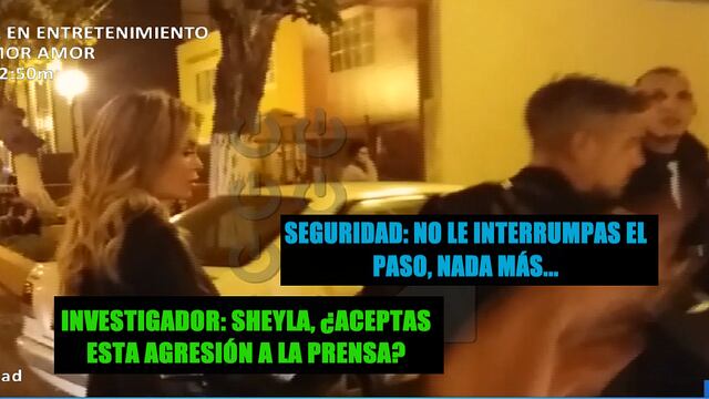 Sheyla Rojas y Pedro Moral son captados juntos pero todo se sale de control (VIDEO)