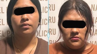 Trujillo: Detienen a mujeres involucradas en casos de extorsión