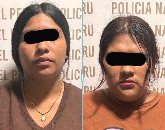 Se les incautó cartuchos de dinamita, stickers y dos motocicletas.