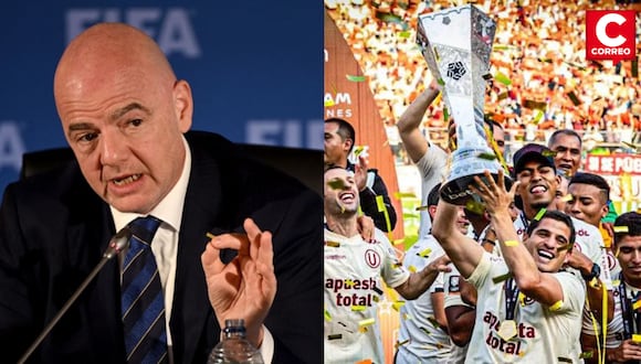 Presidente de la FIFA felicitó a Universitario por triunfo.