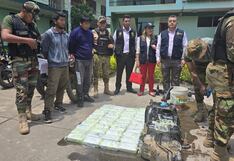 Chofer y acompañante caen con 40 kilos de alcaloide de cocaína en Cusco (FOTOS)