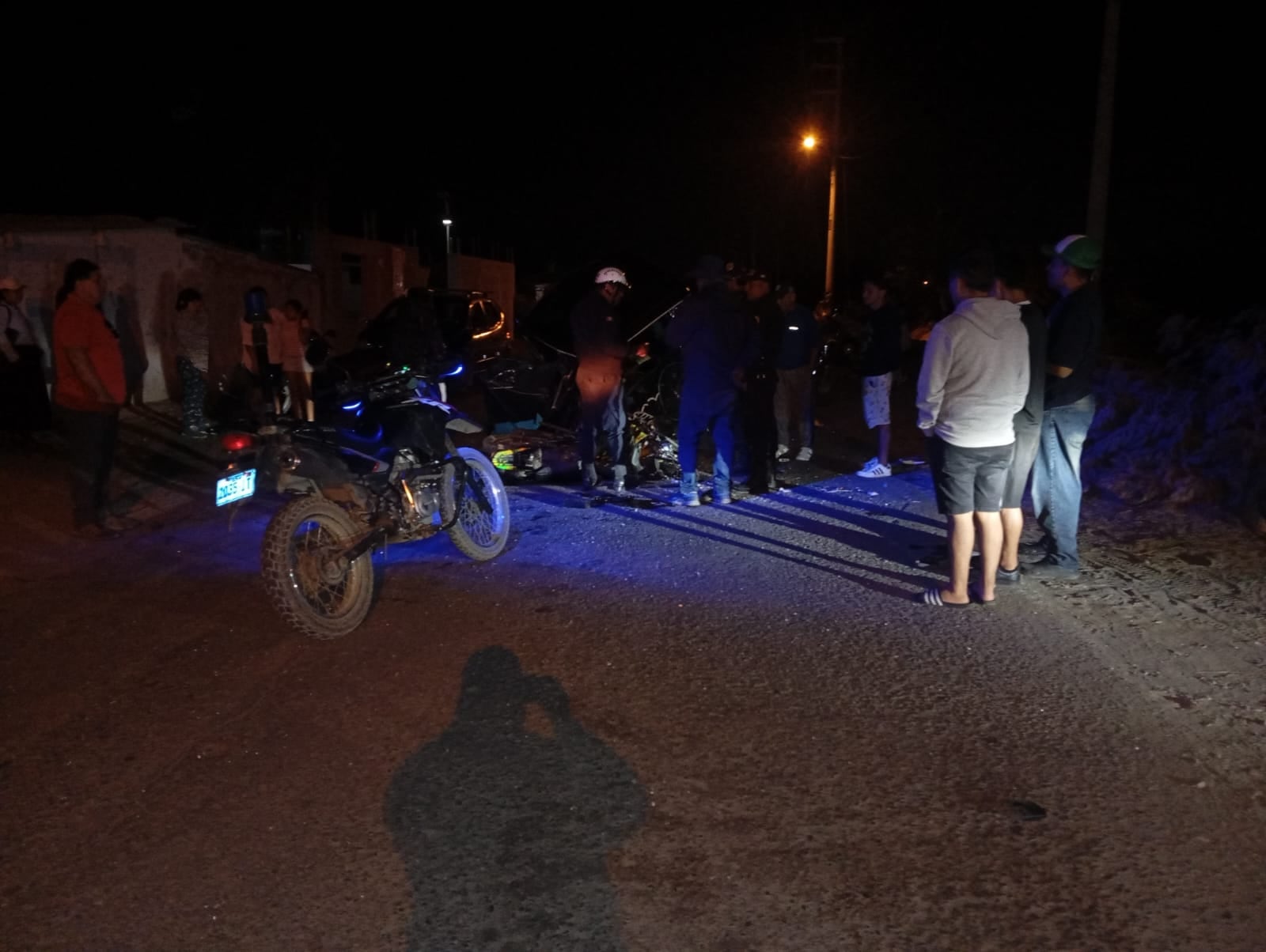 Accidente ocurrió en la vía que conecta la Portada de Huancaco con el sector La Ricardina.
