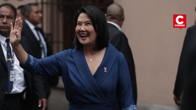 Keiko Fujimori inicia agenda de la Transmisión de Mando en Torre Tagle