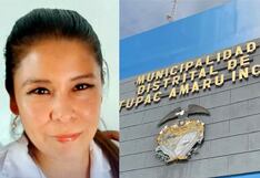 Pisco: regidora Fresia Choccña asumiría funciones del alcalde detenido Alfredo Crisóstomo
