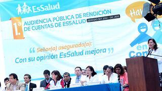 EsSalud realiza audiencia pública para mejorar sus servicios