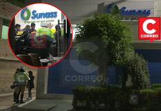 Huancayo: Maleantes asaltan Sunass, golpean a personal, roban laptops y revólver