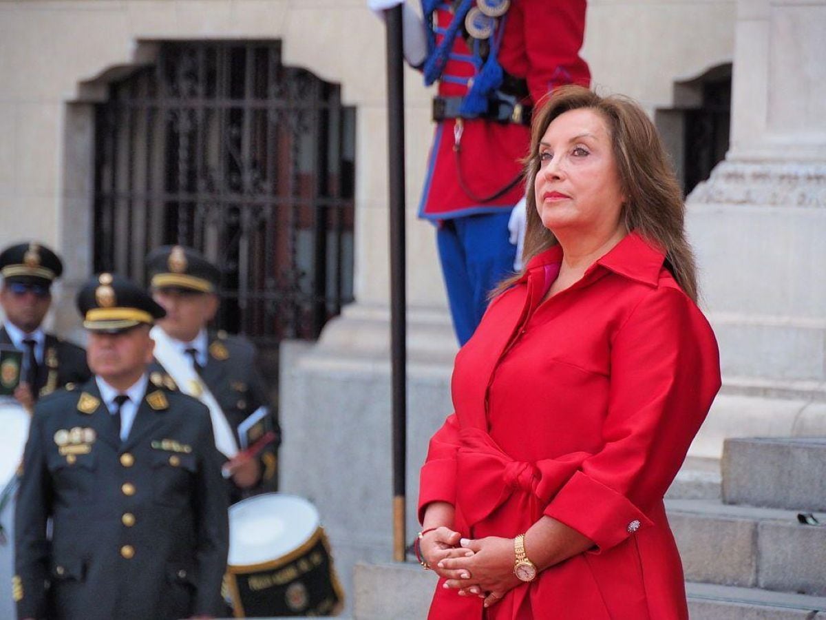 Presidenta Dina Boluarte. Foto: Presidencia.