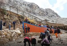 La Oroya: culminan trabajos de protección en quebrada Cuchimachay antes de lluvias