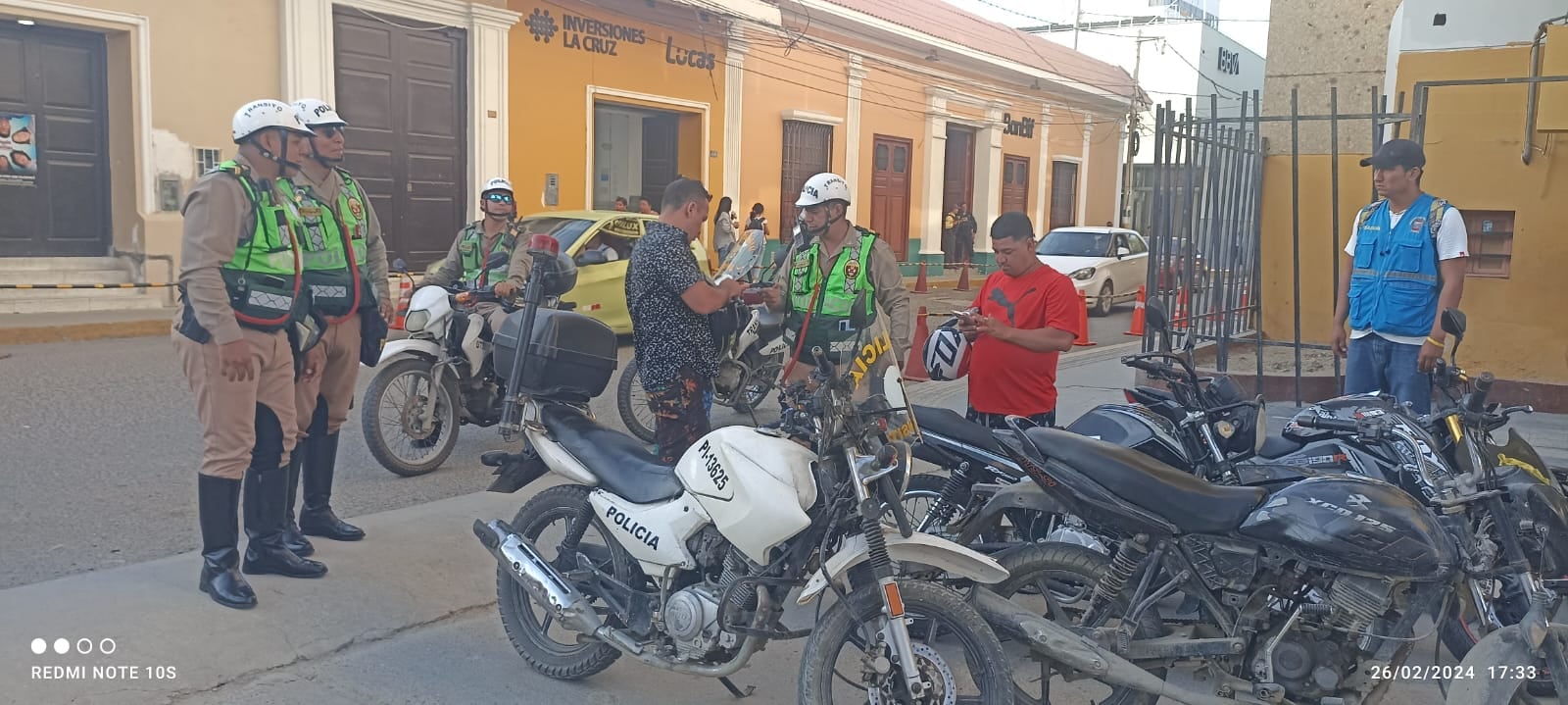 Se multó a un total de 30 conductores con 350 soles por infringir dicha normativa