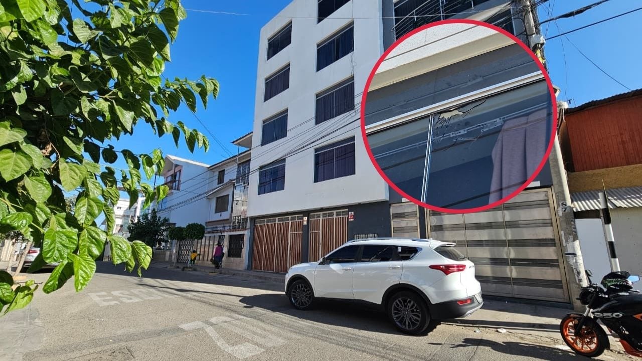 Disparan contra una vivienda en Arequipa durante la madrugada del viernes. Foto: GEC.