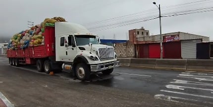 Adolescente muere tras ser aplastado por un camión en Apipa, Cerro Colorado. Foto: GEC.