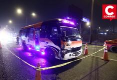 Fiscalía abre investigación por asesinato de conductor de cúster en la Panamericana Norte