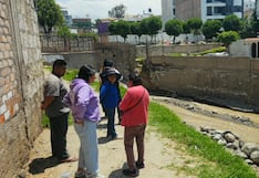 Vecinos de Cerro Viejo exigen reconstrucción de muro en Cerro Colorado (VIDEO)