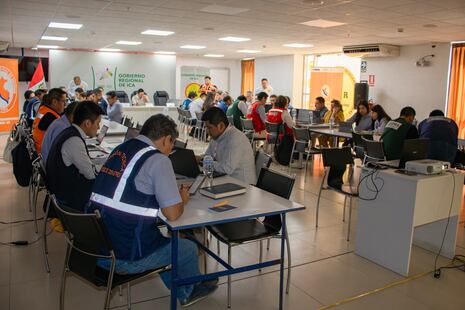Ica pone a prueba su capacidad de respuesta ante desastres en simulación nacional multipeligro