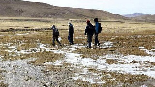 Comenzó el invierno más frío de los últimos diez años en Arequipa