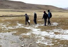 Helada y vientos fuertes para esta noche en zonas altas de Arequipa