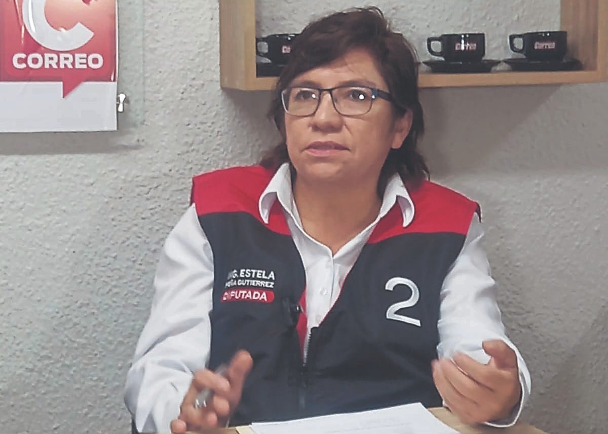 Estela Peña, candidata a diputada por el partido Perú Primero. (Foto: Paúl Flores/@photo.gec)