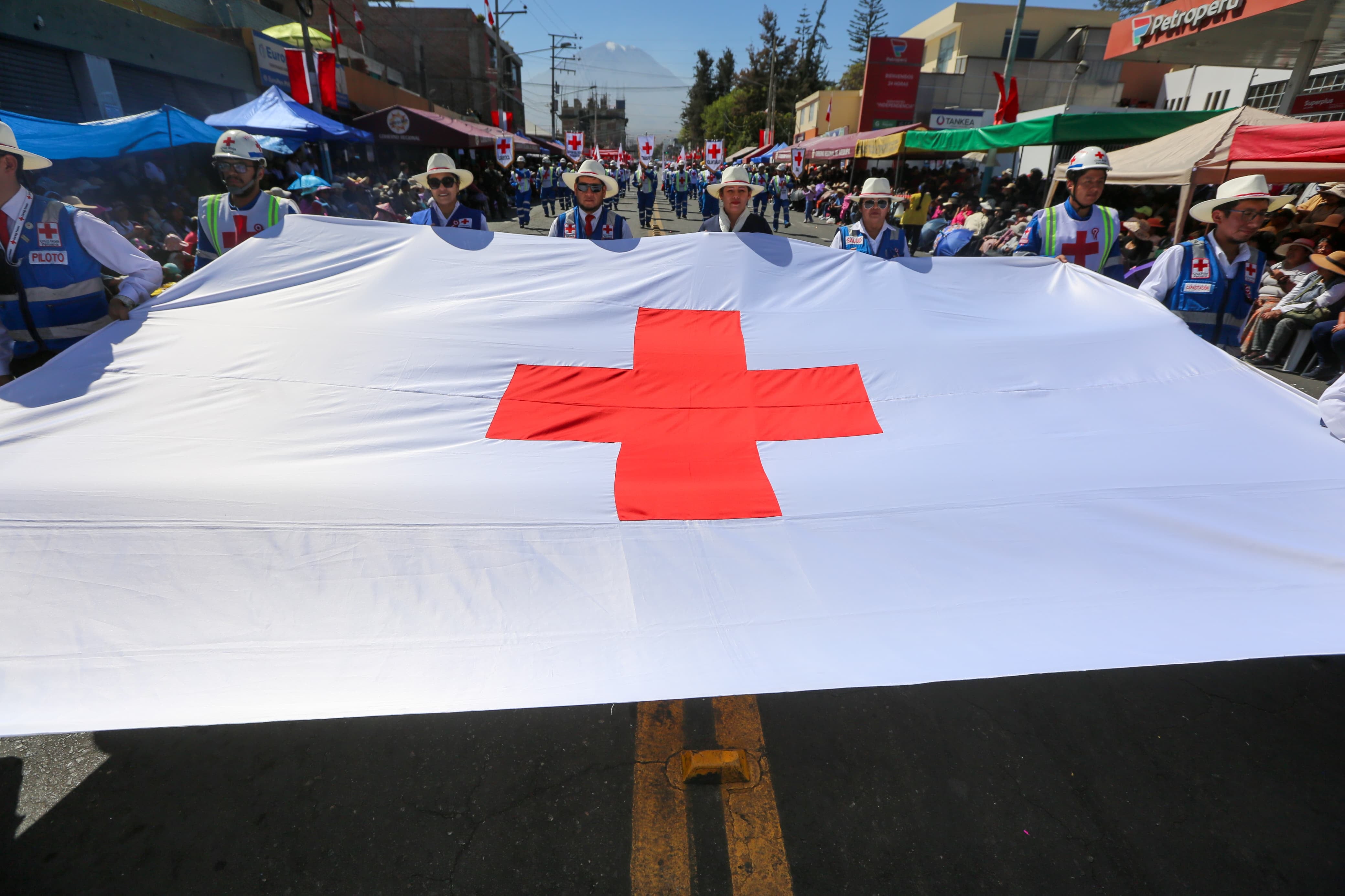 Desfile cívico y Parada Militar en Arequipa. Foto: Leonardo Cuito.