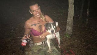 Facebook: veterana de guerra mata a tiros a su perro, mientras novio la graba