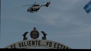 Helicópteros patrullan sedes de Cumbre ASPA