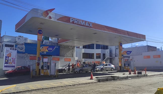 Precio de la gasolina en grifos de Arequipa. Foto: GEC.