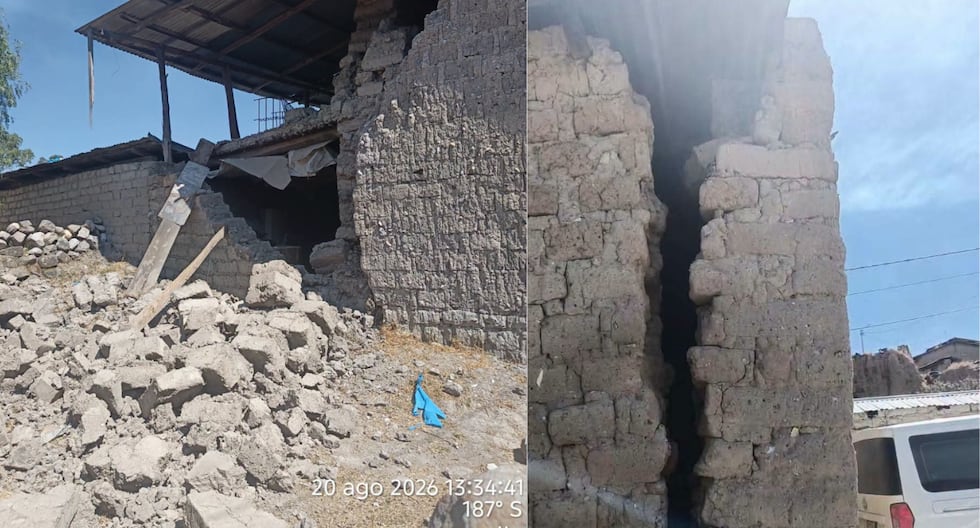 Así quedó el distrito de Pullo tras el sismo de magnitud 7.2 en Ayacucho (FOTOS)
