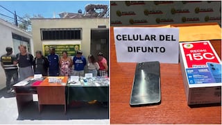 Caen “Los buitres de Ica” y les hallan celular de vigilante que fue asesinado en Parcona