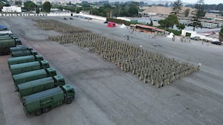 Fuerzas Armadas despliegan miles de efectivos para resguardar elecciones en regiones