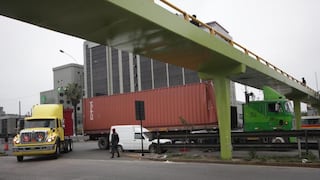 Aún no reparan puente peatonal de la avenida Javier Prado