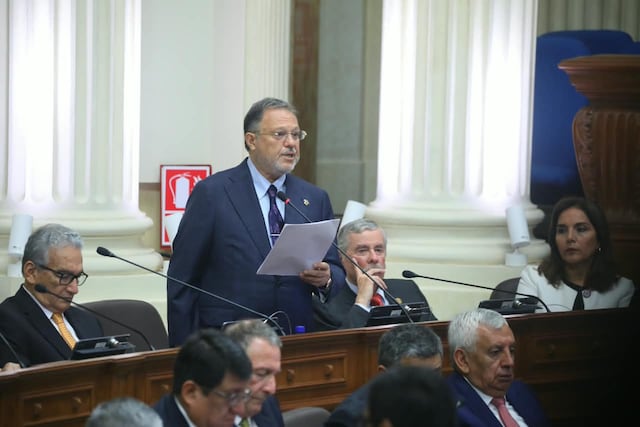 Senado aprueba con 35 votos facultades legislativas al Gobierno por 90 días (Foto: Antonio Melgarejo/GEC)