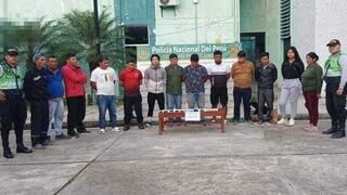 Huánuco: Prisión preventiva para 13 personas involucradas en minería ilegal