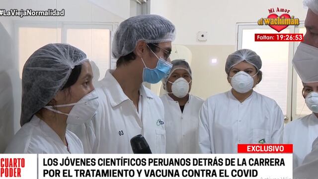En cuatro semanas iniciarían ensayos humanos de posible vacuna contra el COVID-19 en Perú