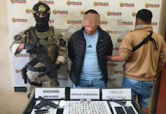 Detienen en Pisco a presunto integrante de “Los paperos” con pistola, municiones y droga