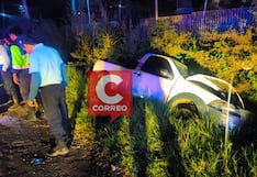 Ica: conducía con 2.46 gramos de alcohol, choca contra camión y cae a una acequia