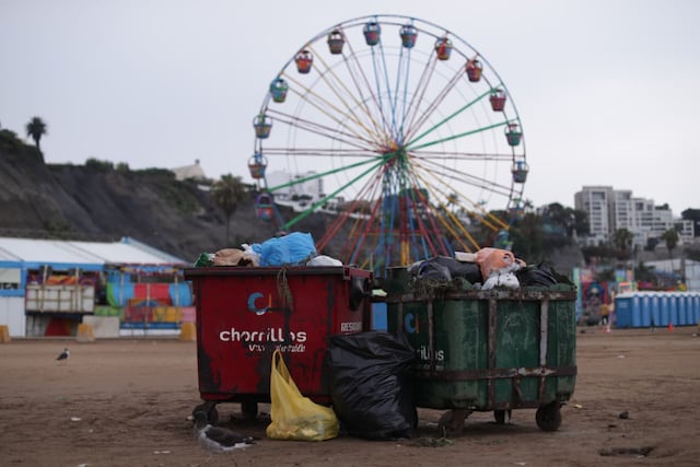 Cierran de la playa Agua Dulce por limpieza y fumigación (Foto: Julio Reaño/GEC)