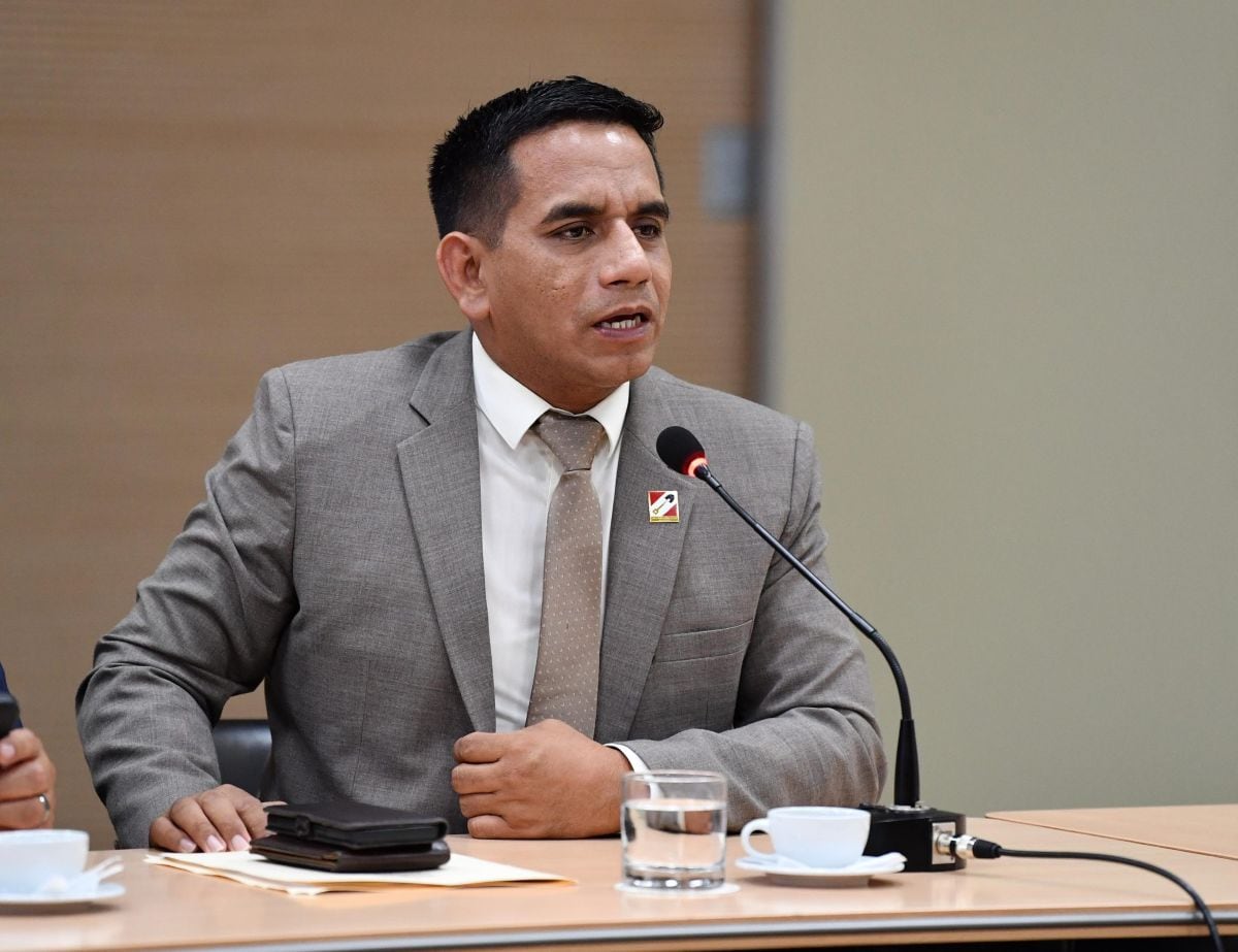 El congresista Elvis Vergara fue denunciado constitucionalmente por la Fiscalía de la Nación el pasado mes de julio. Foto: Congreso.