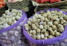 Huancayo: Precio del ajo de 6.50 subió 35.00 soles en 7 meses