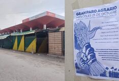 La región Ica en incertidumbre ante el anunciado paro nacional