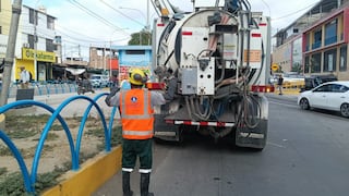 EPS Grau apoya con hidrojet la atención de aniegos registrados en drenaje pluvial de Piura