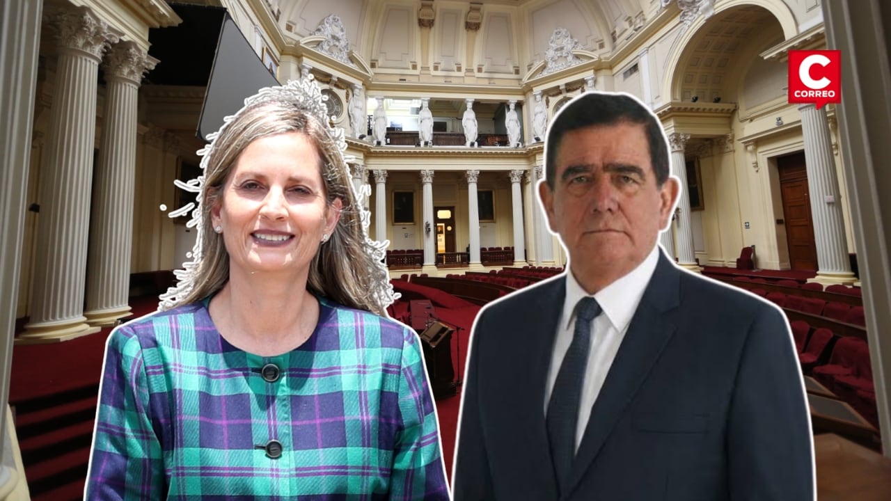 Expresidentes del Congreso evalúan el periodo legislativo saliente y admiten fallas: “Hemos cometido errores”. Composición: Diario Correo.