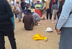 Puno: Casi linchan a dos presuntos ladrones de varillas