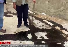 Emergencia ambiental en colegio de Talara por fuga de petróleo en cancha deportiva